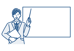 come down toのイラスト